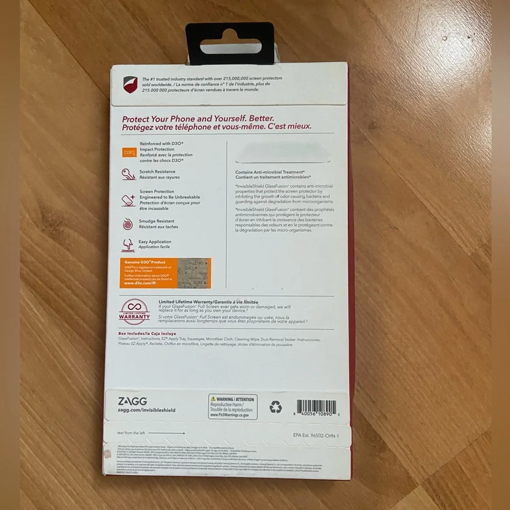 Zagg Glass Fusion Invisible Shield